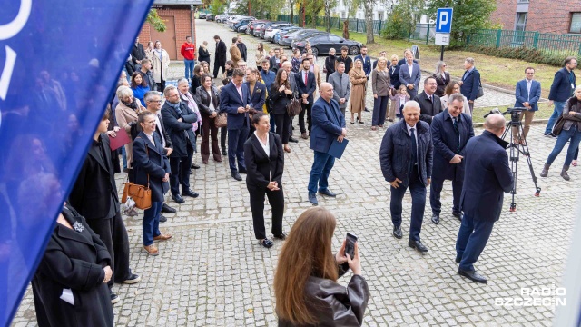 Fot. Robert Stachnik [Radio Szczecin] Studenci Uniwersytetu Szczecińskiego mają nowy budynek [WIDEO, ZDJĘCIA]