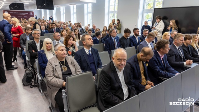 Fot. Robert Stachnik [Radio Szczecin] Studenci Uniwersytetu Szczecińskiego mają nowy budynek [WIDEO, ZDJĘCIA]