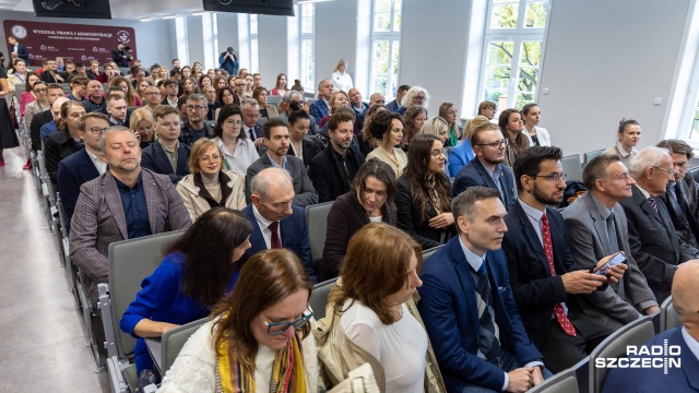 Fot. Robert Stachnik [Radio Szczecin] Studenci Uniwersytetu Szczecińskiego mają nowy budynek [WIDEO, ZDJĘCIA]