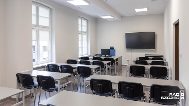 Fot. Robert Stachnik [Radio Szczecin] Studenci Uniwersytetu Szczecińskiego mają nowy budynek [WIDEO, ZDJĘCIA]