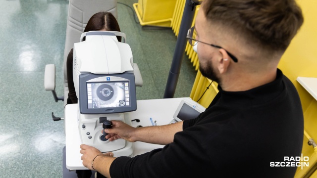 Fot. Robert Stachnik [Radio Szczecin] Dzień Oka na Uniwersytecie Szczecińskim [WIDEO, ZDJĘCIA]