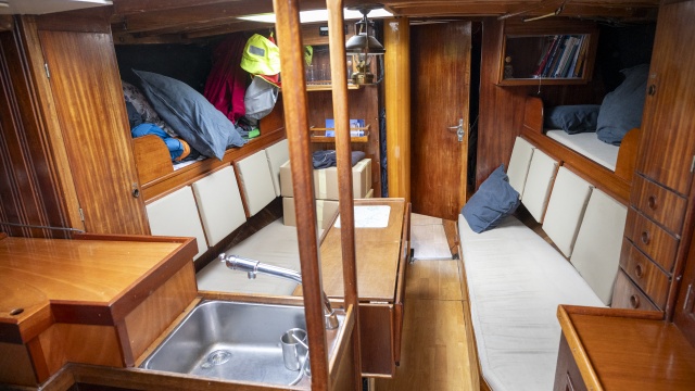 Fot. Kamila Kozioł [Radio Szczecin] Fundacja Klasyczne Jachty z Trzebieży. Odnawianie "Kapera" [WIDEO, ZDJĘCIA]