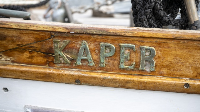 Fot. Kamila Kozioł [Radio Szczecin] Fundacja Klasyczne Jachty z Trzebieży. Odnawianie "Kapera" [WIDEO, ZDJĘCIA]