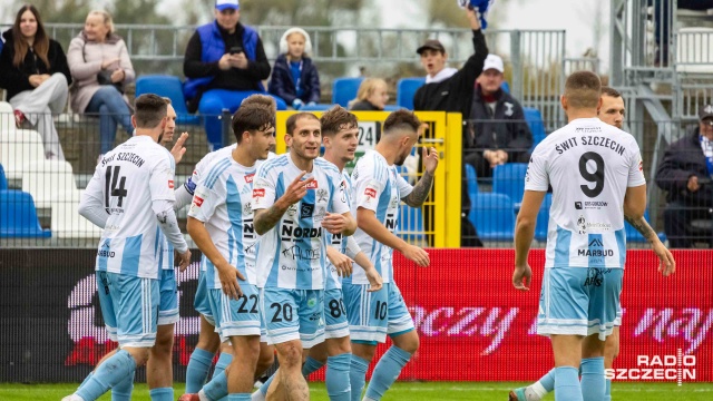Fot. Robert Stachnik [Radio Szczecin] Piłkarze Świtu lepsi od wicelidera 2. ligi [ZDJĘCIA]