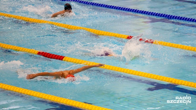 Fot. Robert Stachnik [Radio Szczecin] Pół tysiąca dzieci w pływackich zawodach w Szczecinie [WIDEO, ZDJĘCIA]