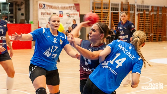 Fot. Robert Stachnik [Radio Szczecin] Szczecinianki przegrały z liderem Ligi Centralnej [ZDJĘCIA]