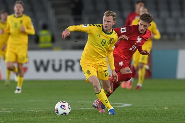 Fot. PAP/Piotr Nowak El. MŚ: Ważne wyjazdowe zwycięstwo Polski z Litwą [ZDJĘCIA]