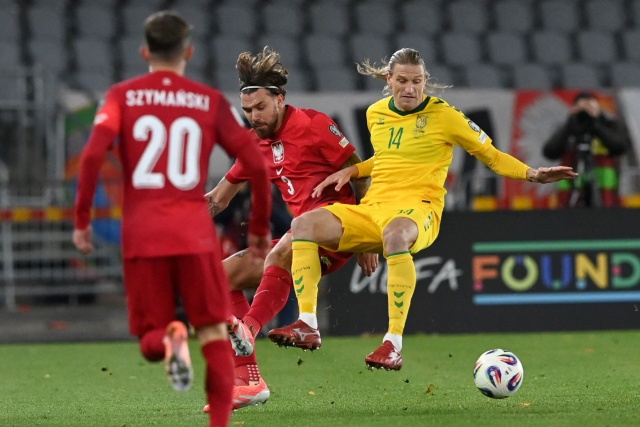 Fot. PAP/Piotr Nowak El. MŚ: Ważne wyjazdowe zwycięstwo Polski z Litwą [ZDJĘCIA]