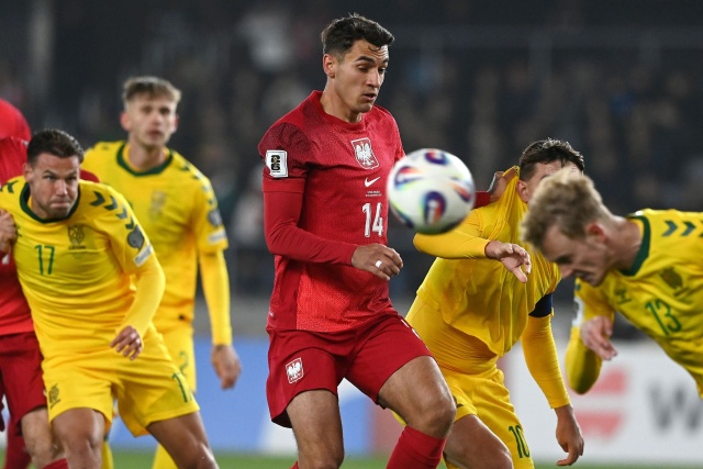 Fot. PAP/Piotr Nowak El. MŚ: Ważne wyjazdowe zwycięstwo Polski z Litwą [ZDJĘCIA]