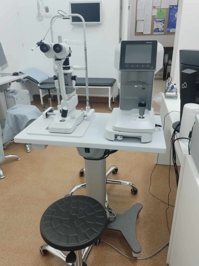 Fot. Szpital Powiatowy w Pyrzycach Nowa poradnia okulistyczna w szpitalu w Pyrzycach [ZDJĘCIA]