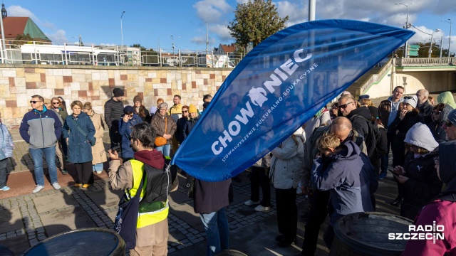 Fot. Robert Stachnik [Radio Szczecin] Mroczna strona Szczecina: w Odrze łatwiej jest wyłowić trupa niż rybę [WIDEO, ZDJĘCIA]