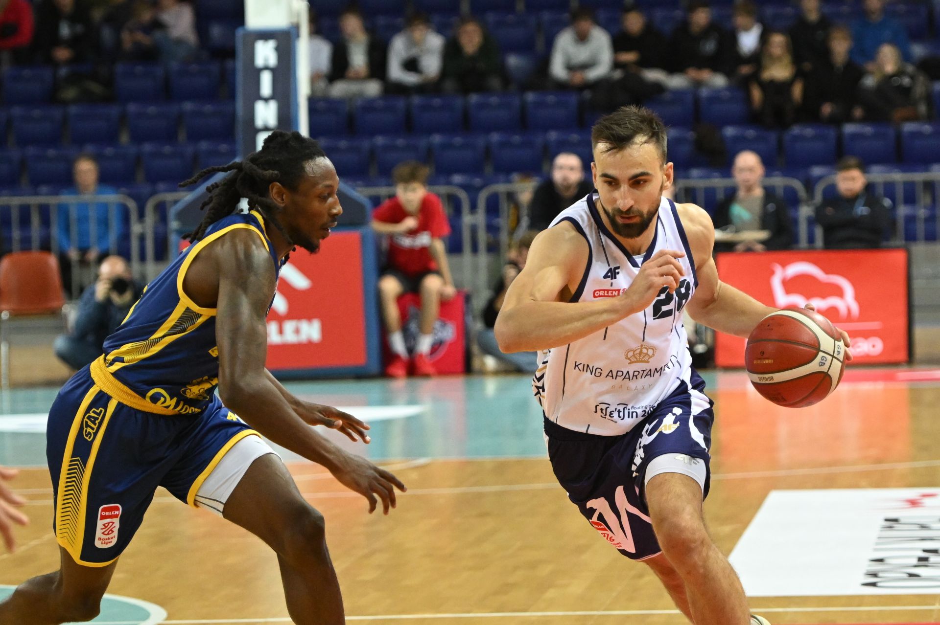 Przemysław Żołnierewicz z Kinga Szczecin został MVP czwartej kolejki Orlen Basket Ligi.