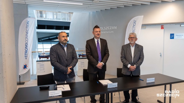 Fot. Robert Stachnik [Radio Szczecin] Morskie Centrum Nauki ma nowego partnera [ZDJĘCIA]