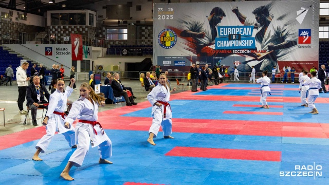 Fot. Robert Stachnik [Radio Szczecin] Udane rozpoczęcie Mistrzostw Europy w karate [ZDJĘCIA]