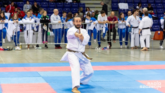 Fot. Robert Stachnik [Radio Szczecin] W Szczecinie trwają ME w karate. Medal dla zawodniczki z Bushikanu [WIDEO, ZDJĘCIA]