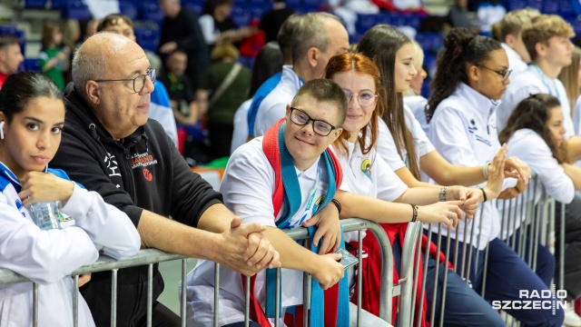 Fot. Robert Stachnik [Radio Szczecin] W Szczecinie trwają ME w karate. Medal dla zawodniczki z Bushikanu [WIDEO, ZDJĘCIA]