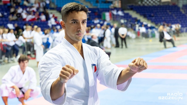 Fot. Robert Stachnik [Radio Szczecin] W Szczecinie trwają ME w karate. Medal dla zawodniczki z Bushikanu [WIDEO, ZDJĘCIA]