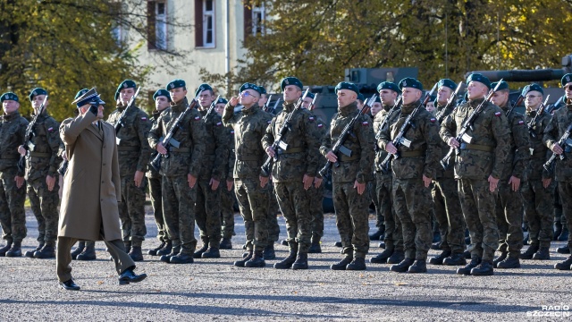 Fot. Kamila Kozioł [Radio Szczecin] "Chciałem być oddany krajowi". Żołnierze złożyli przysięgę w Szczecinie [ZDJĘCIA]