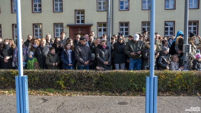 Fot. Kamila Kozioł [Radio Szczecin] "Chciałem być oddany krajowi". Żołnierze złożyli przysięgę w Szczecinie [ZDJĘCIA]