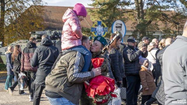 Fot. Kamila Kozioł [Radio Szczecin] "Chciałem być oddany krajowi". Żołnierze złożyli przysięgę w Szczecinie [ZDJĘCIA]