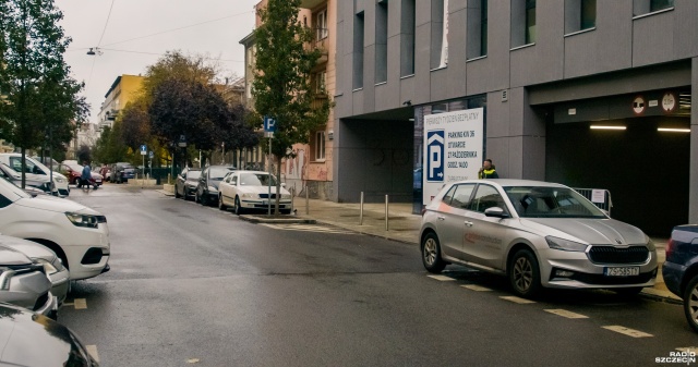 Fot. Wojciech Ochrymiuk [Radio Szczecin] Zmiana organizacji ruchu na ulicy Małkowskiego [WIDEO, ZDJĘCIA]