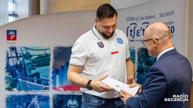 Fot. Robert Stachnik [Radio Szczecin] Najlepsi szczecińscy sportowcy wyróżnieni przez Prezydenta Szczecina [ZDJĘCIA]