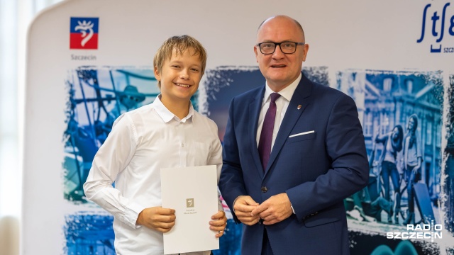 Fot. Robert Stachnik [Radio Szczecin] Najlepsi szczecińscy sportowcy wyróżnieni przez Prezydenta Szczecina [ZDJĘCIA]