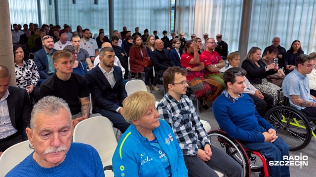 Fot. Robert Stachnik [Radio Szczecin] Najlepsi szczecińscy sportowcy wyróżnieni przez Prezydenta Szczecina [ZDJĘCIA]