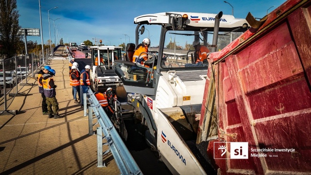 Fot. Szczecińskie Inwestycje Miejskie Zmiany w organizacji ruchu na modernizowanej Trasie Zamkowej [ZDJĘCIA]