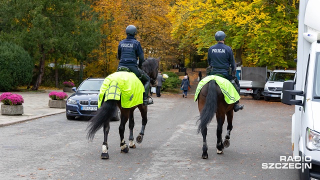 Fot. Robert Stachnik [Radio Szczecin] Policja apeluje o czujność, czyli kradzieże na cmentarzach [WIDEO, ZDJĘCIA]
