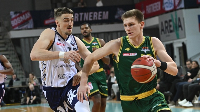Fot. PAP/Marcin Bielecki Koszykarze Kinga wygrali z Zastalem [ZDJĘCIA]