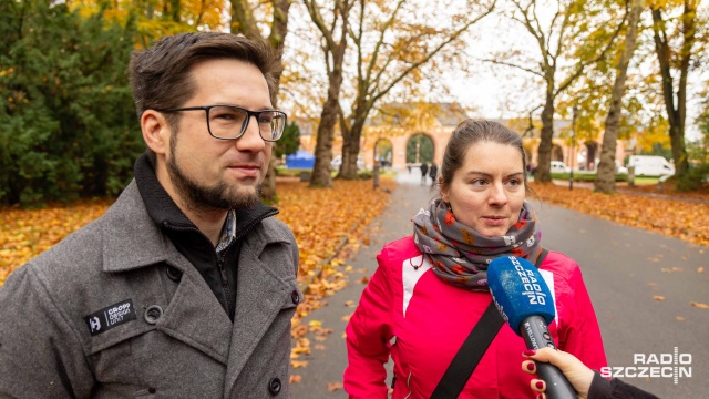Fot. Robert Stachnik [Radio Szczecin] Zaduszki na Cmentarzu Centralnym. "Przyszliśmy szukać wspomnień"[ZDJĘCIA]