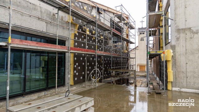 Fot. Robert Stachnik [Radio Szczecin] Mediateka z kolejnym opóźnieniem [ZDJĘCIA]