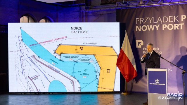 Fot. Robert Stachnik [Radio Szczecin] Budowa "Przylądku Pomerania" rozpocznie się w przyszłym roku. "To 186 hektarów nowej Polski" [WIDEO, ZDJĘCIA]