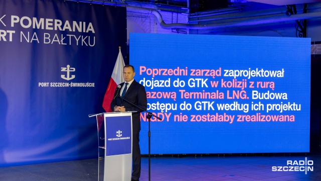 Fot. Robert Stachnik [Radio Szczecin] Budowa "Przylądku Pomerania" rozpocznie się w przyszłym roku. "To 186 hektarów nowej Polski" [WIDEO, ZDJĘCIA]