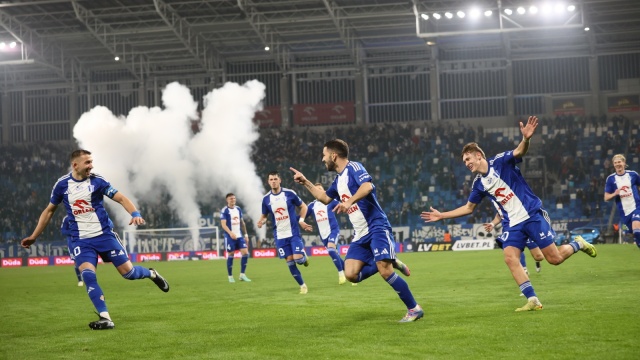 Fot. PAP/Leszek Szymański Porażka Pogoni w Płocku w ekstraklasie [ZDJĘCIA]