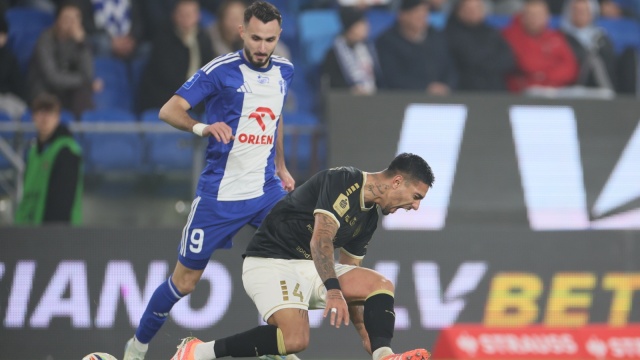 Fot. PAP/Leszek Szymański Porażka Pogoni w Płocku w ekstraklasie [ZDJĘCIA]