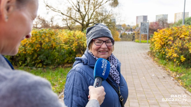 Fot. Robert Stachnik [Radio Szczecin] Pisały o nim światowe media. Został uwieczniony na szczecińskim budynku [WIDEO, ZDJĘCIA]