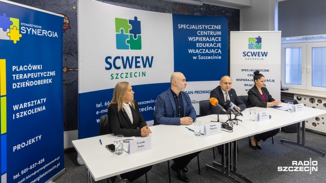 Fot. Robert Stachnik [Radio Szczecin] Pierwsze w Szczecinie Specjalistyczne Centrum Wspierające Edukację Włączającą [ZDJĘCIA]
