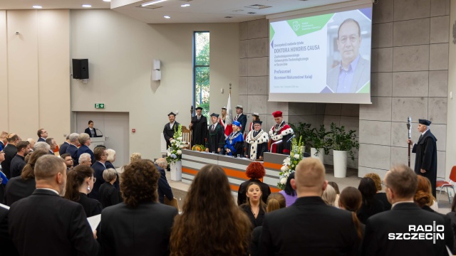 Fot. Robert Stachnik [Radio Szczecin] Kolejny tytuł doktora honoris causa przyznany na ZUT [ZDJĘCIA]