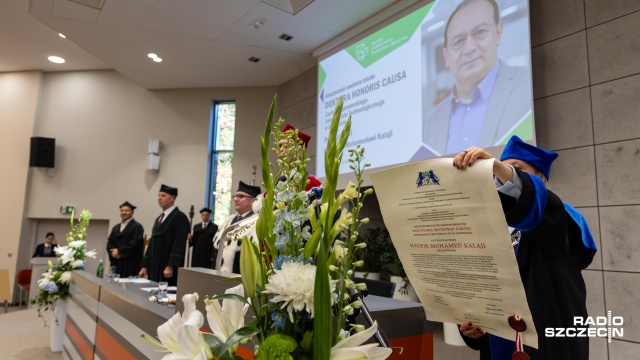 Fot. Robert Stachnik [Radio Szczecin] Kolejny tytuł doktora honoris causa przyznany na ZUT [ZDJĘCIA]