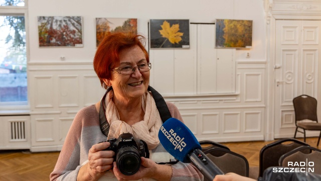 Fot. Robert Stachnik [Radio Szczecin] Jesień oczami seniorów. Niezwykła wystawa w INKU [ZDJĘCIA]