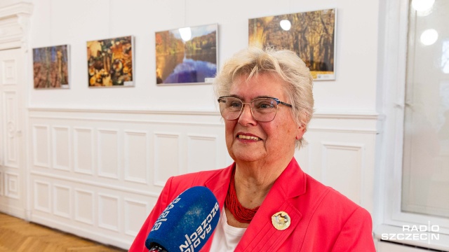 Fot. Robert Stachnik [Radio Szczecin] Jesień oczami seniorów. Niezwykła wystawa w INKU [ZDJĘCIA]