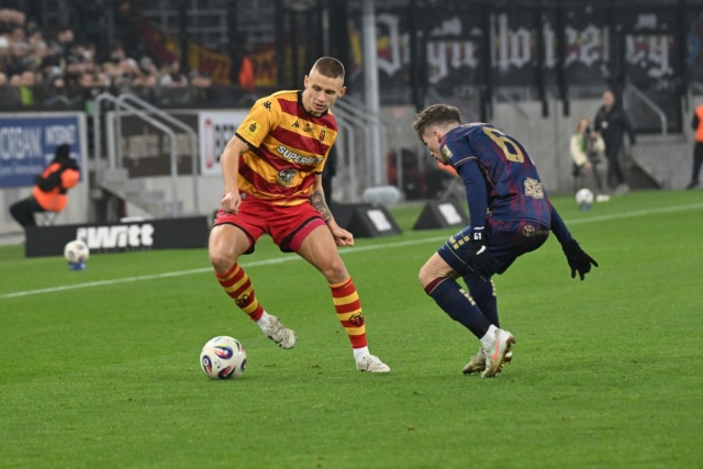 Fot. PAP/Marcin Bielecki Pogoń atakowała i strzelała, ale Jaga wygrała [ZDJĘCIA]