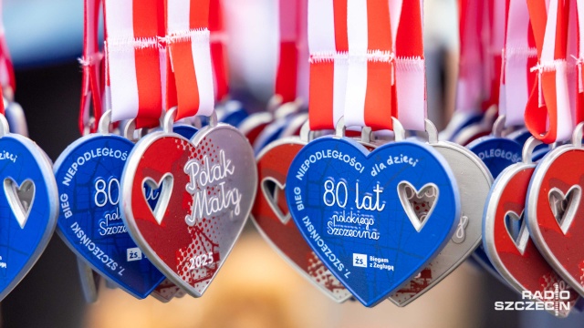 Fot. Robert Stachnik [Radio Szczecin] Szczecinianie pobiegli dla niepodległej Polski [WIDEO, ZDJĘCIA]