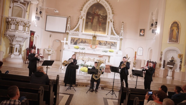 Szczecin Brass Quintet. Fot. Łukasz Nyks Ruszyła Międzynarodowa Trumpet Mania [ZDJĘCIA]