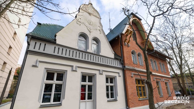 Fot. Robert Stachnik [Radio Szczecin] Architektoniczna perełka odzyskała swój ceglany blask [WIDEO, ZDJĘCIA]