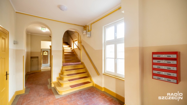 Fot. Robert Stachnik [Radio Szczecin] Architektoniczna perełka odzyskała swój ceglany blask [WIDEO, ZDJĘCIA]