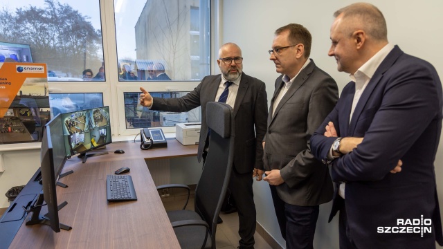 Fot. Robert Stachnik [Radio Szczecin] Symulator siłowni okrętowej przygotuje uczniów do wejścia na statek [WIDEO, ZDJĘCIA]