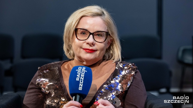 Tatiana Duklas. Fot. Robert Stachnik [Radio Szczecin] Przemoc wobec dzieci i mit "dobrego domu" tematem debaty w Radiu Szczecin [ZDJĘCIA]
